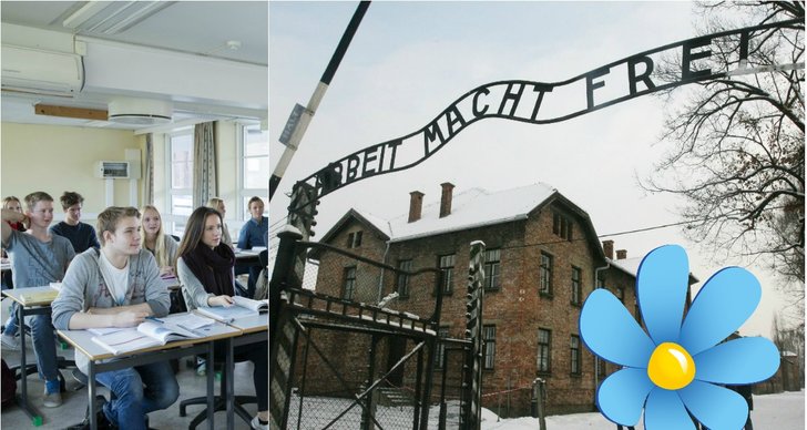 Sverigedemokraterna, koncentrationsläger, Skövde, Auschwitz