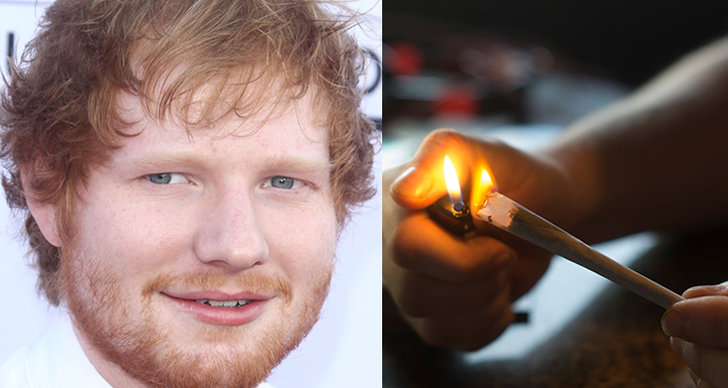 Ed Sheeran, Marijuana