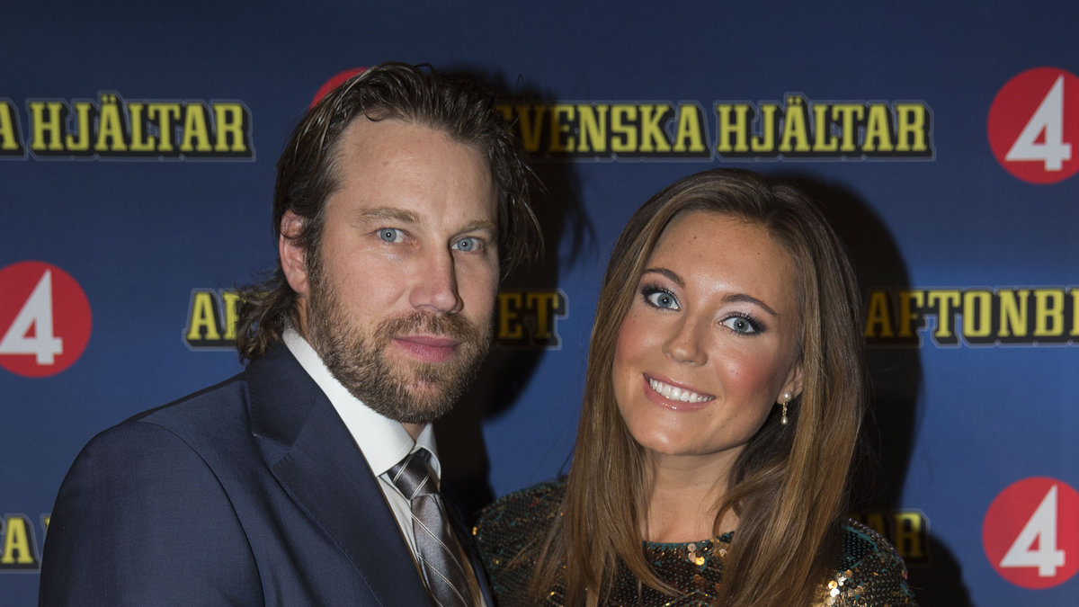 Peter Forsberg och fästmön Nicole Nordin ska bli föräldrar i höst. Det är parets andra barn. 
