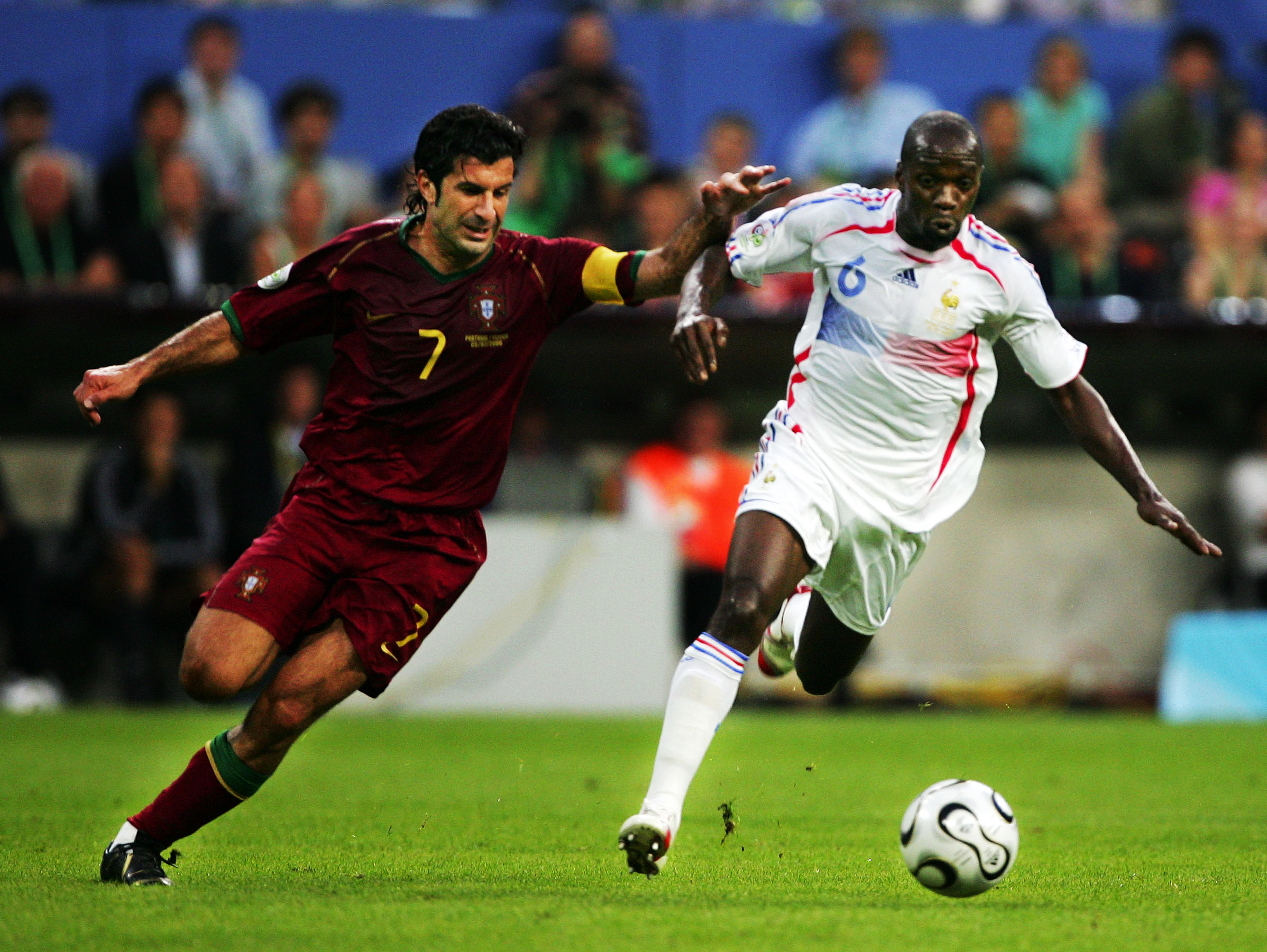 Här i semifinalen mot Portugal, 2006.
