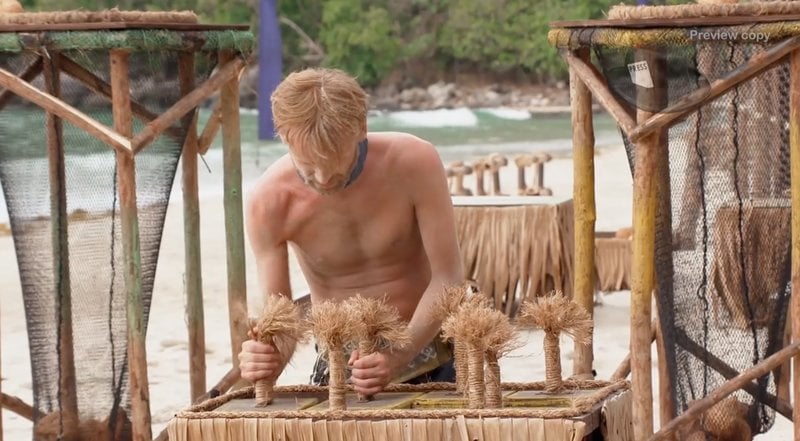 Tävling i Robinson. Bildkälla: TV4 Tävling i Robinson. Bildkälla: TV4