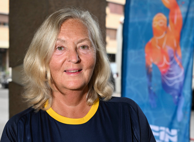 Svenska landslagsläkaren Charlotte Wallin.