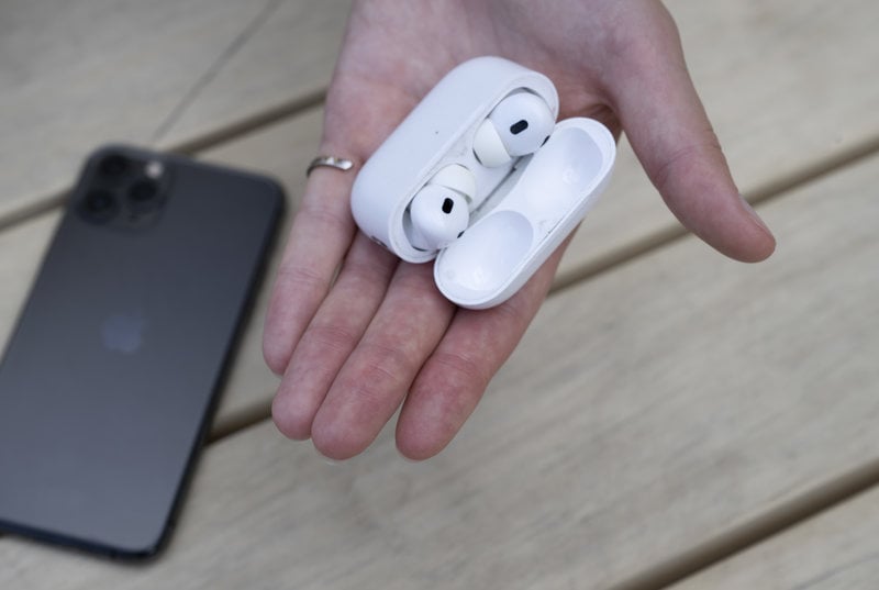 Airpods. Foto: Fredrik Sandberg/TT