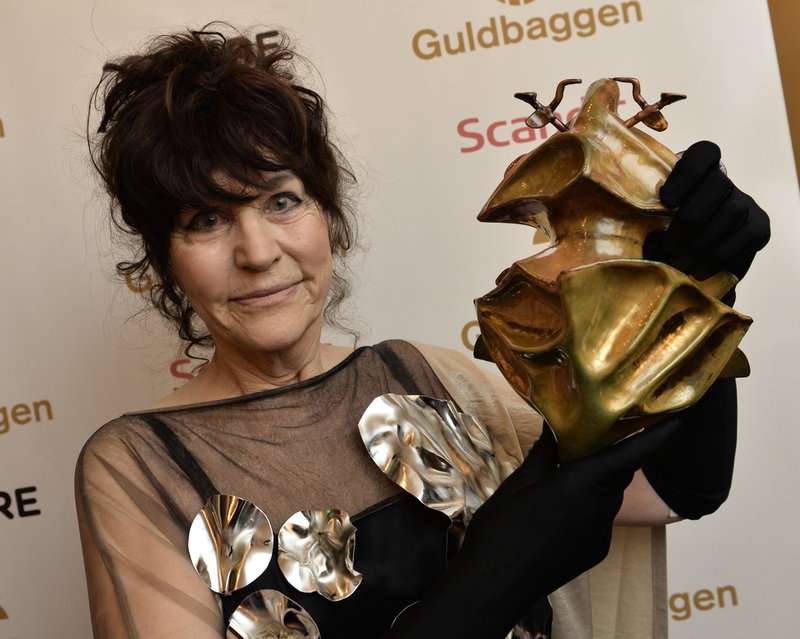 Birgitta Andersson tilldelas hederspriset på Guldbaggegalan 2016.