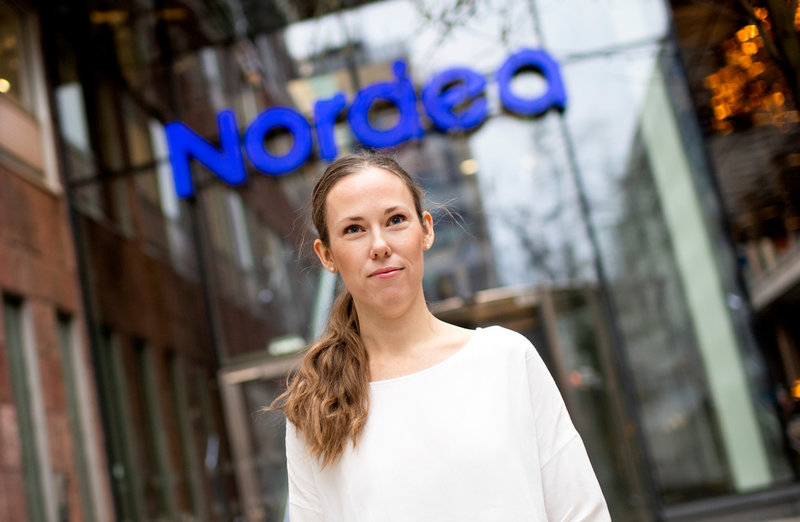 Byggandet väntas halveras under 2023, enligt Susanne Spector, chefsanalytiker på Nordea. Arkivbild.