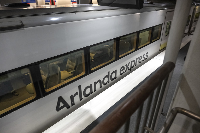  Riskkapitalbolaget EQT köpye bolaget A-train, som äger Arlanda Express 2025. Foto: Anders Wiklund/TT. 