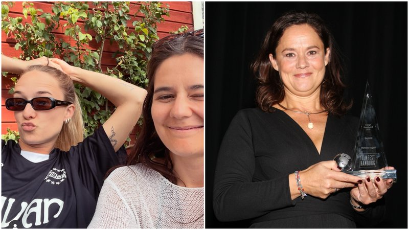 Alba, Asta och Pernilla August. Alba, Asta och Pernilla August.