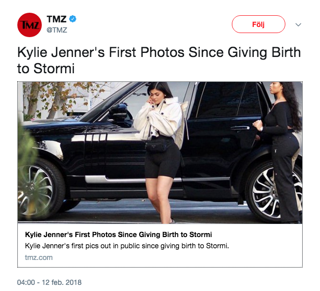 Kylie Jenner fångades på bild i helgen. Kylie Jenner fångades på bild i helgen.