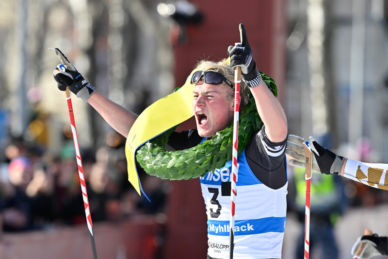 Alvar Myhlback vann Vasaloppet 2025. Arkivbild.