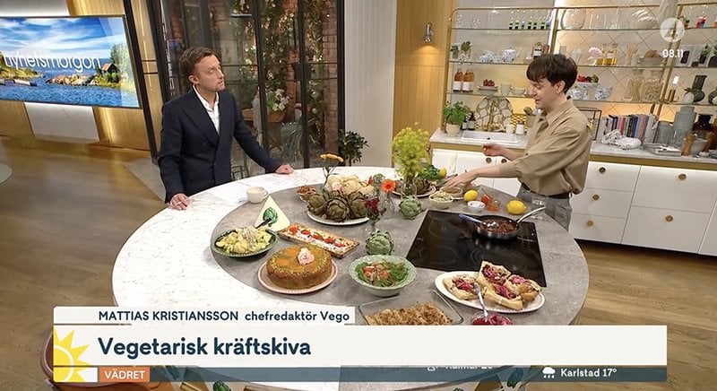 Vegatarisk kräftskiva Vegatarisk kräftskiva