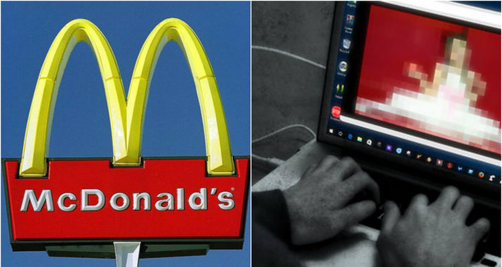 McDonalds, Barnpornografibrott