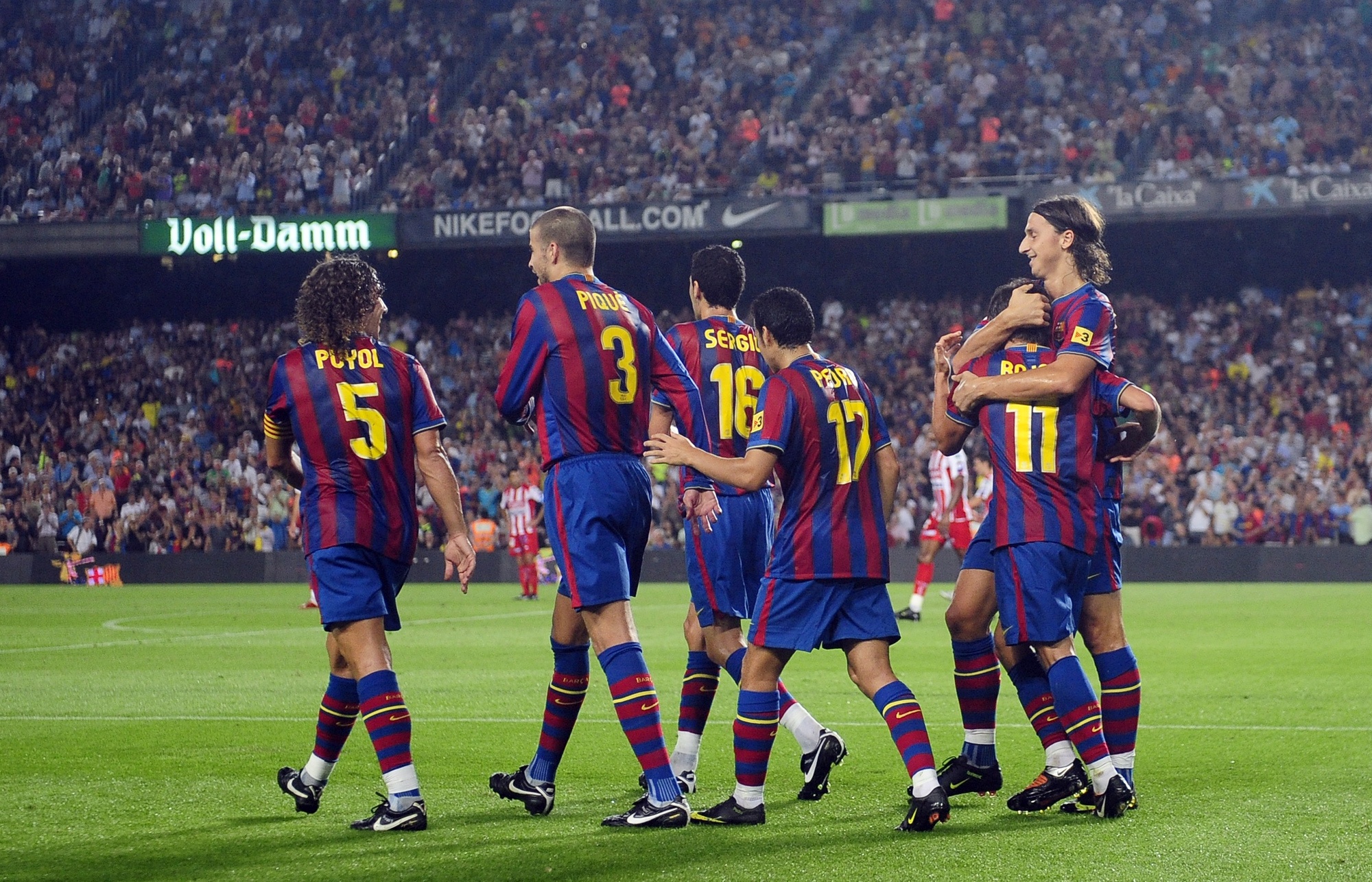 Barcelona, Zlatan Ibrahimovic, Bojan Krkic