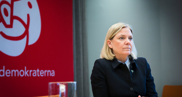 Magdalena Andersson, Moderaterna, Sverigedemokraterna, Politik, Socialdemokraterna, Sverige, TT
