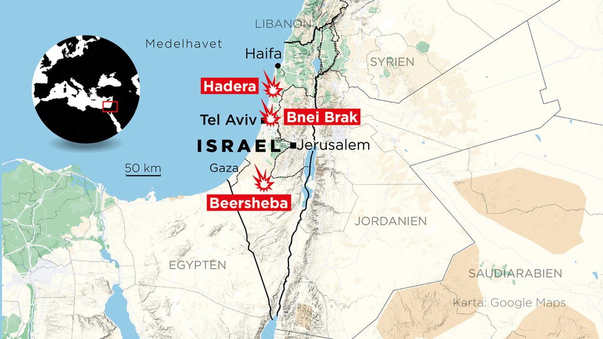 Terrordådet i Bnei Brak var det tredje på en vecka i Israel.
