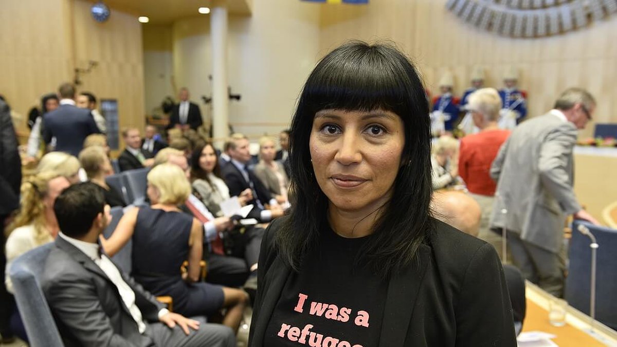Rossana Dinamarca är Sveriges sjunde sexigaste politiker 2016. 