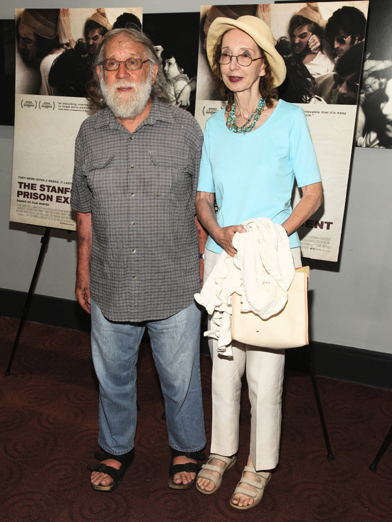 Joyce Carol med sin andre man Charles Gross, som gick bort 2019. Arkivbild.