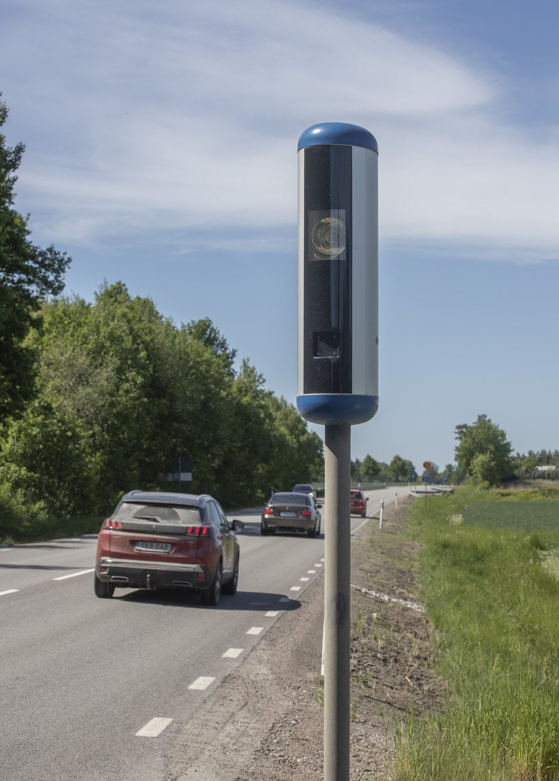 En av Sveriges många fartkameror. Foto: Anders Good / TT