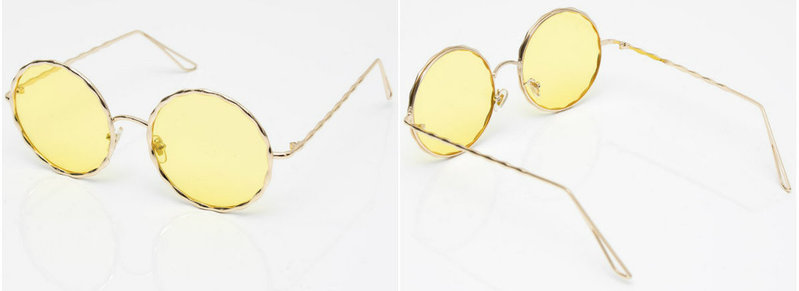 Solglasögonen Boho Yellow