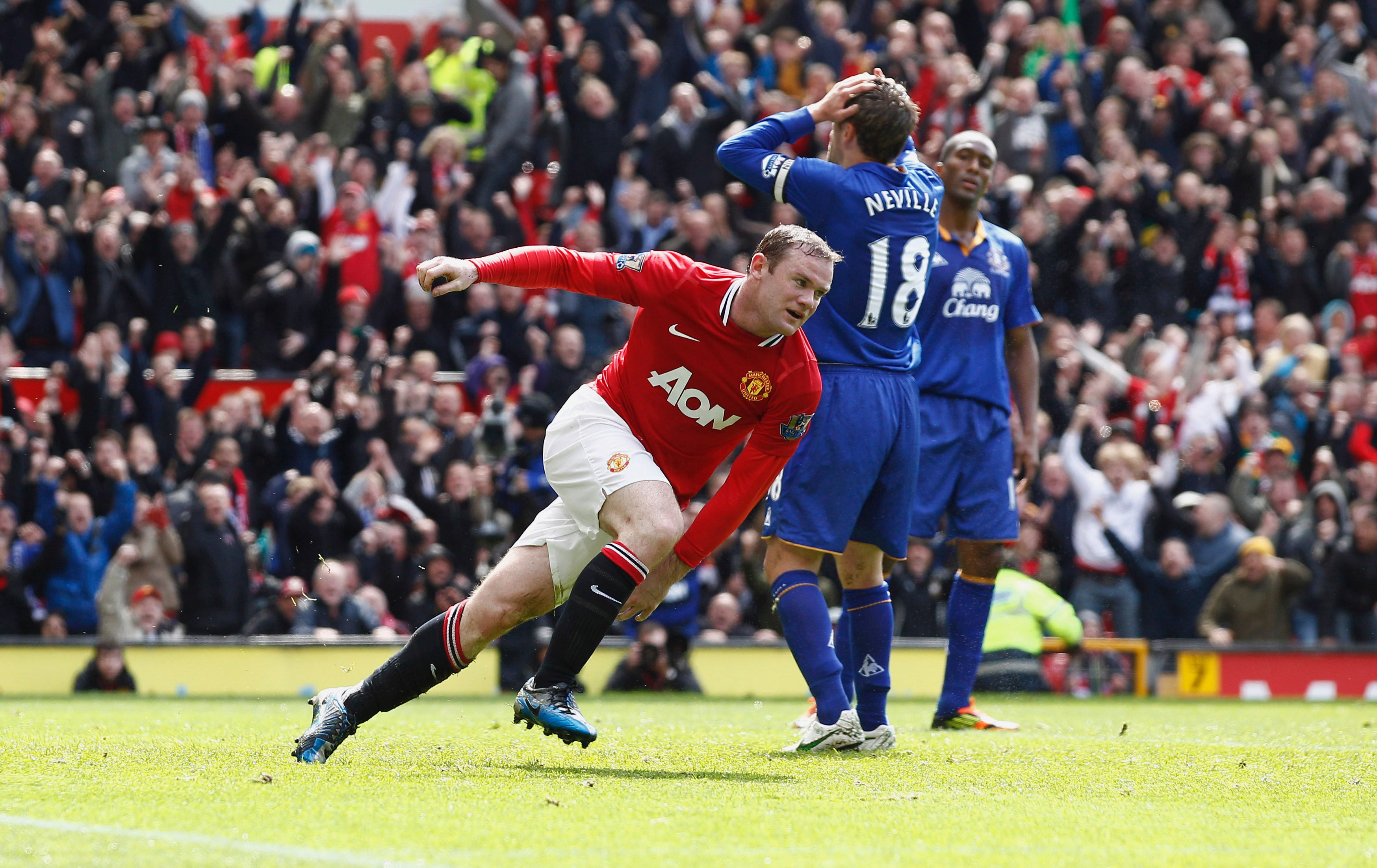 Wayne Rooney blev också tvåmålsskytt.
