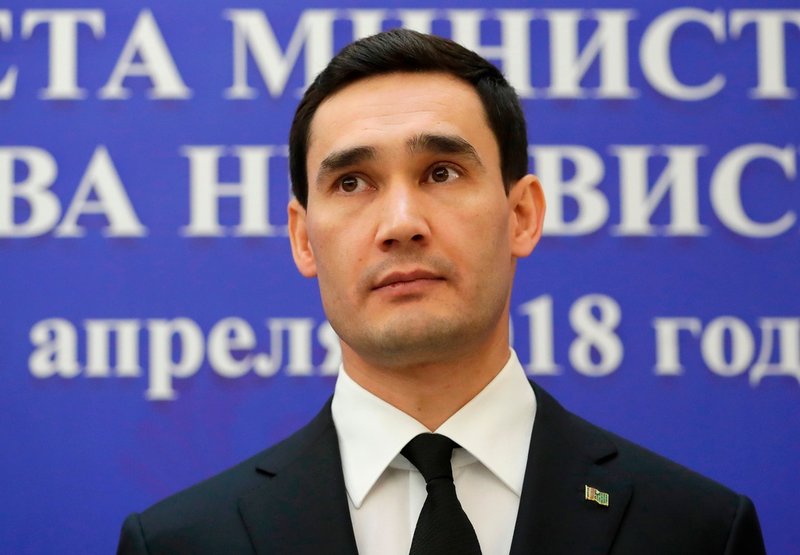 Serdar Berdymuchamedov tar över presidentskapet från sin far, när en dynasti tar form i Turkmenistan. Arkivbild.