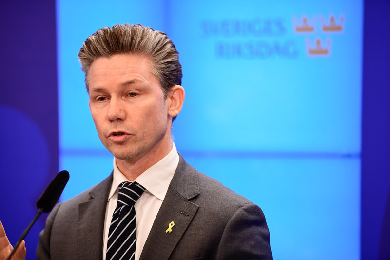 Moderaternas försvarspolitiske talesperson Pål Jonson. Arkivbild.