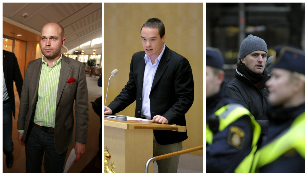 Samtliga av politikerna, Erik Almqvist, Kent Ekeroth och Christian Westling, har polisanmälts för hets mot folkgrupp och förberedelse till misshandel.