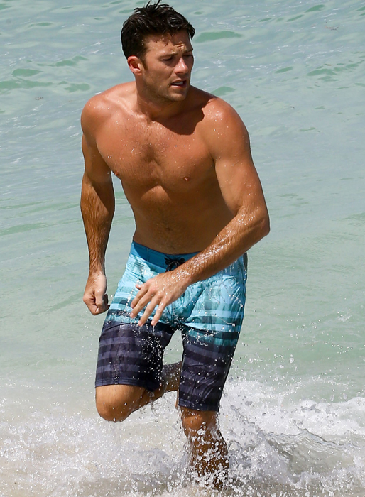 Scott Eastwood i Miami. Scott Eastwood i Miami.