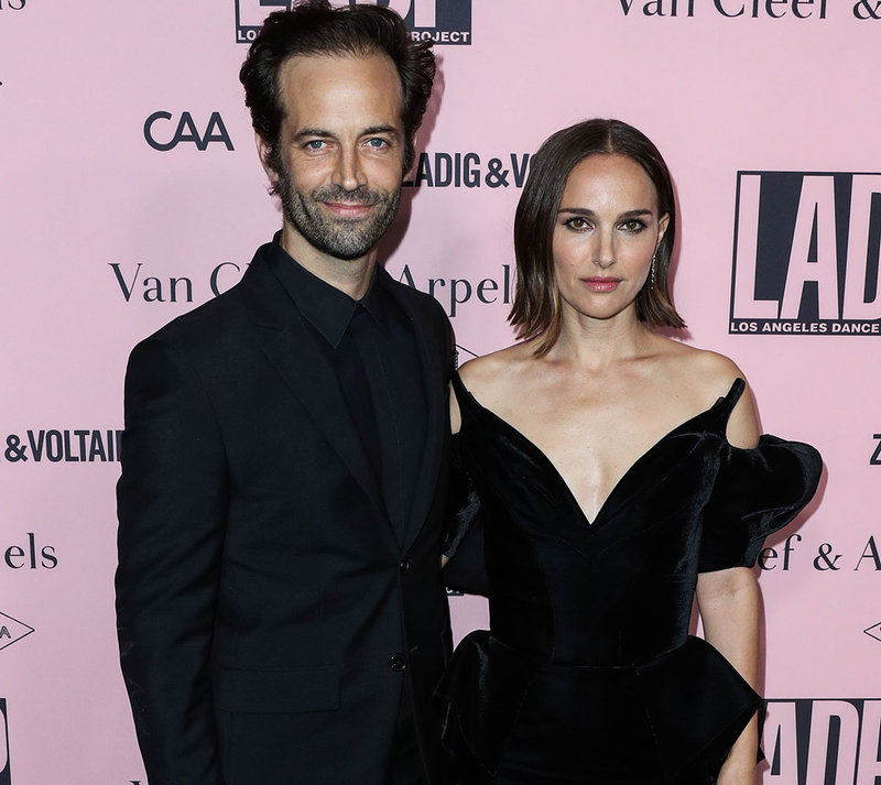 Benjamin Millepied och Natalie Portman Benjamin Millepied och Natalie Portman