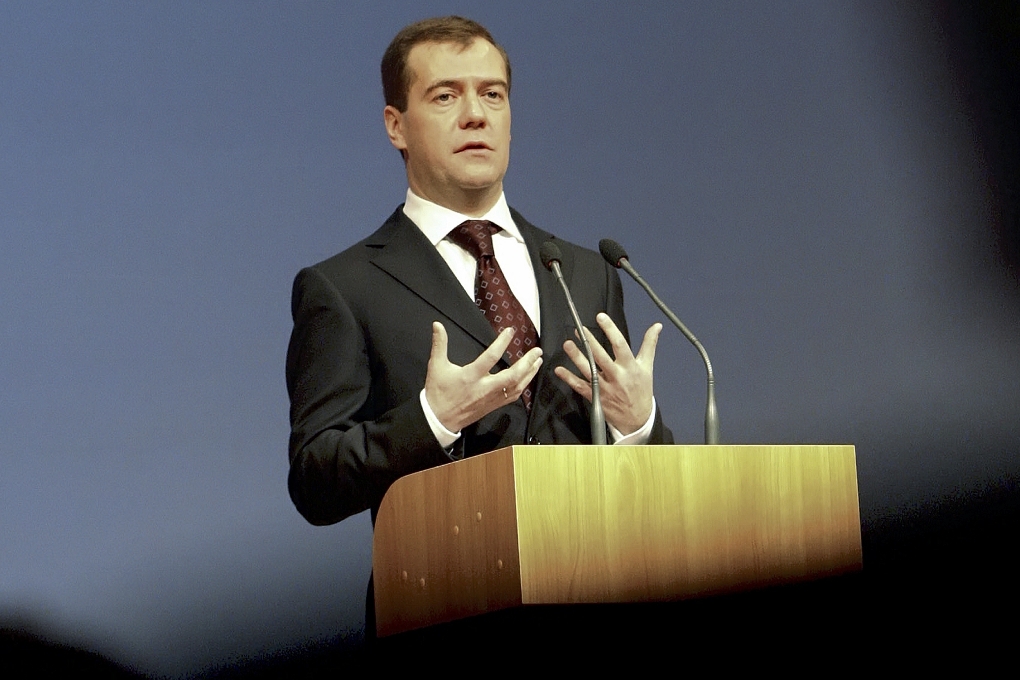 Dmitrij Medvedev, Olympiska spelen, Ryssland