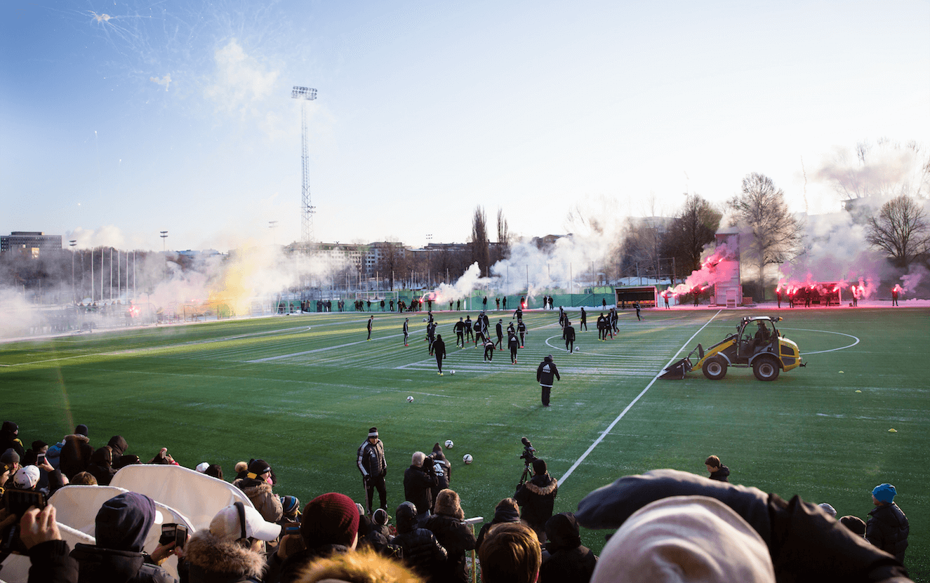 Detta: Årets första träning på Skytteholm. Detta: Årets första träning på Skytteholm.