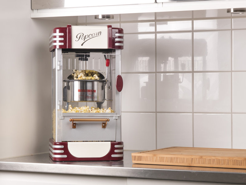 Popcornmaskin som på bio