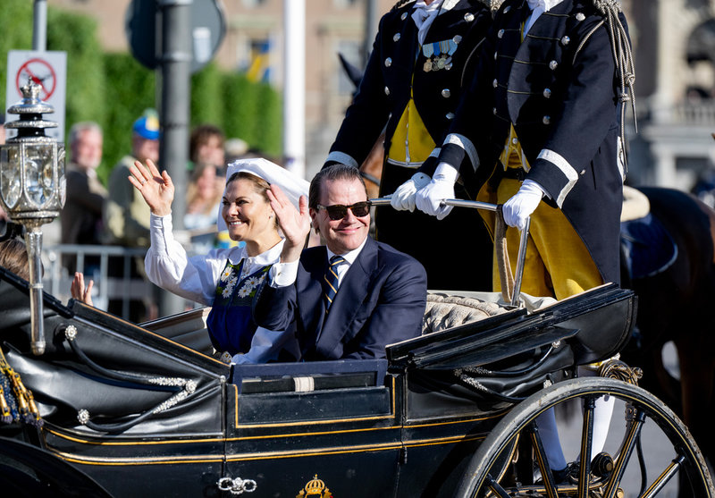 Kronprinsessan Victoria och prins Daniel.
