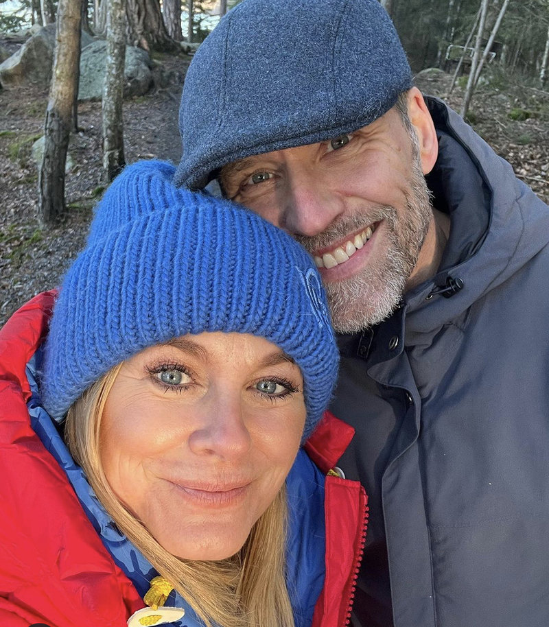 Pernilla Wahlgren och Christian Bauer Pernilla Wahlgren och Christian Bauer