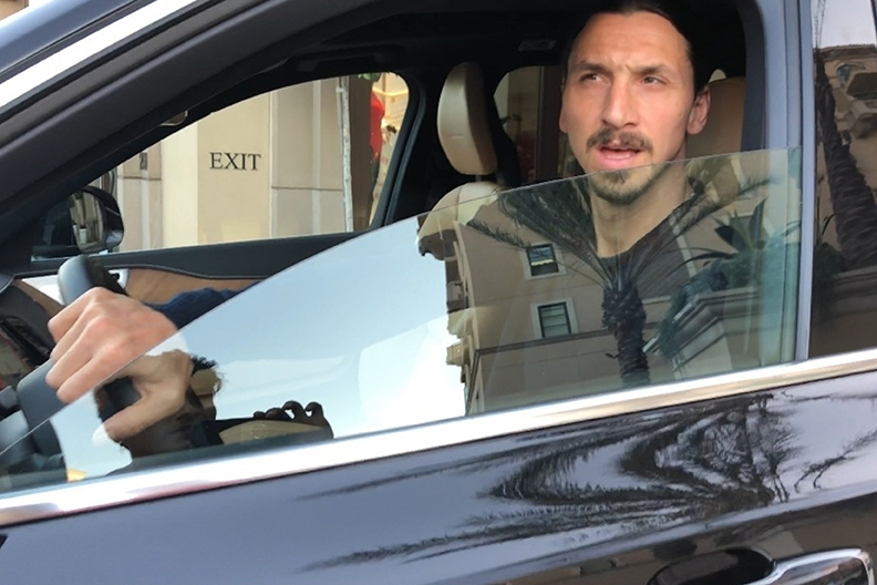 Zlatan i Los Angeles. Zlatan i Los Angeles.