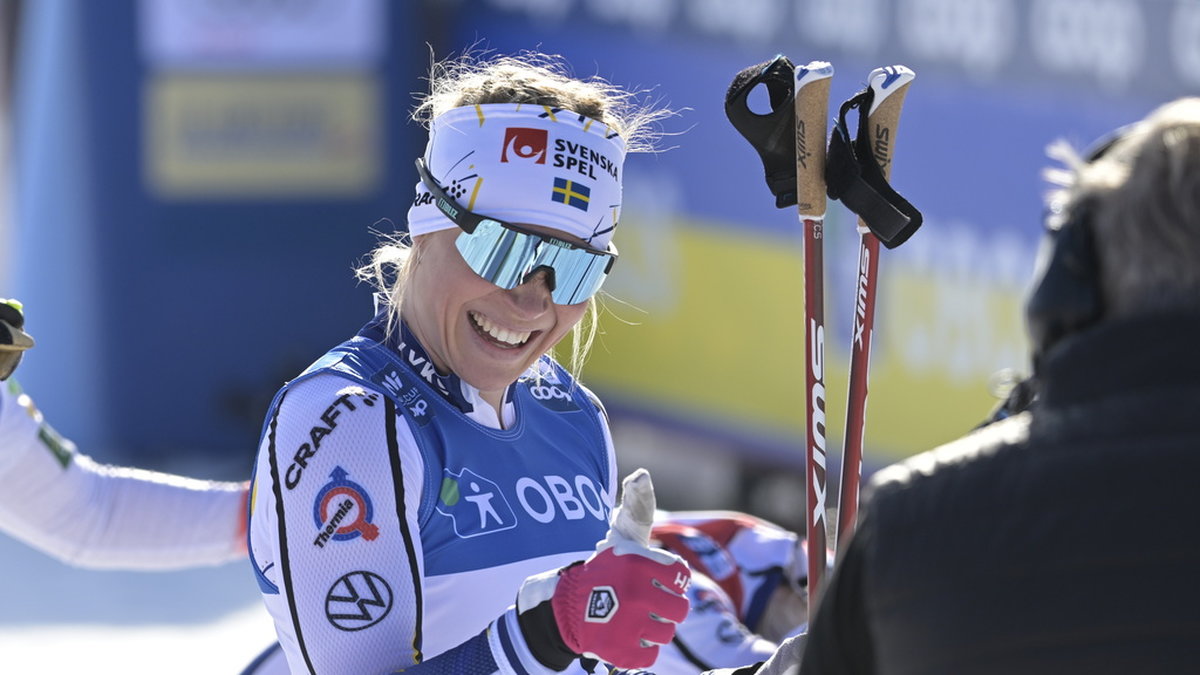 Jonna Sundling tog hem världscupsprinten i Livigno. Arkivibild.