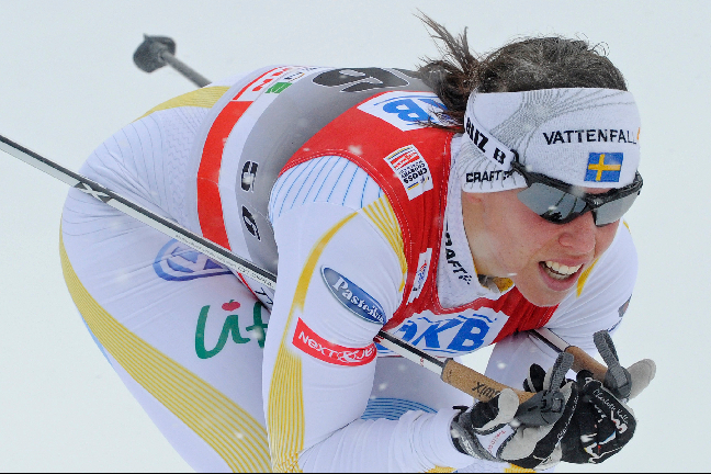Charlotte Kalla, skidor, Anna Haag, Vinterkanalen