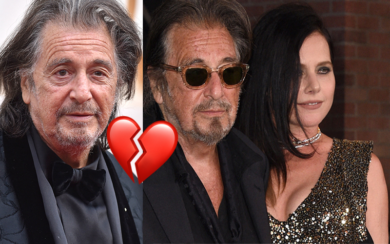 Al Pacino är singel – slut med 39 år yngre flickvännen