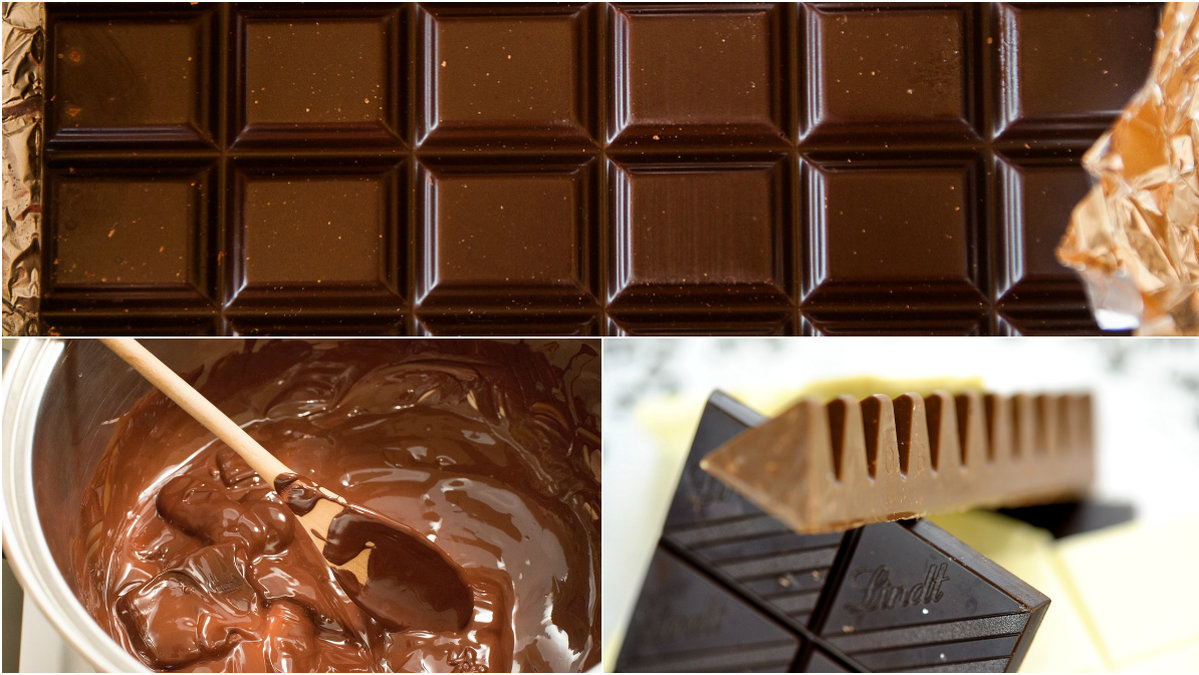 Choklad är gott, men inte supernyttigt.