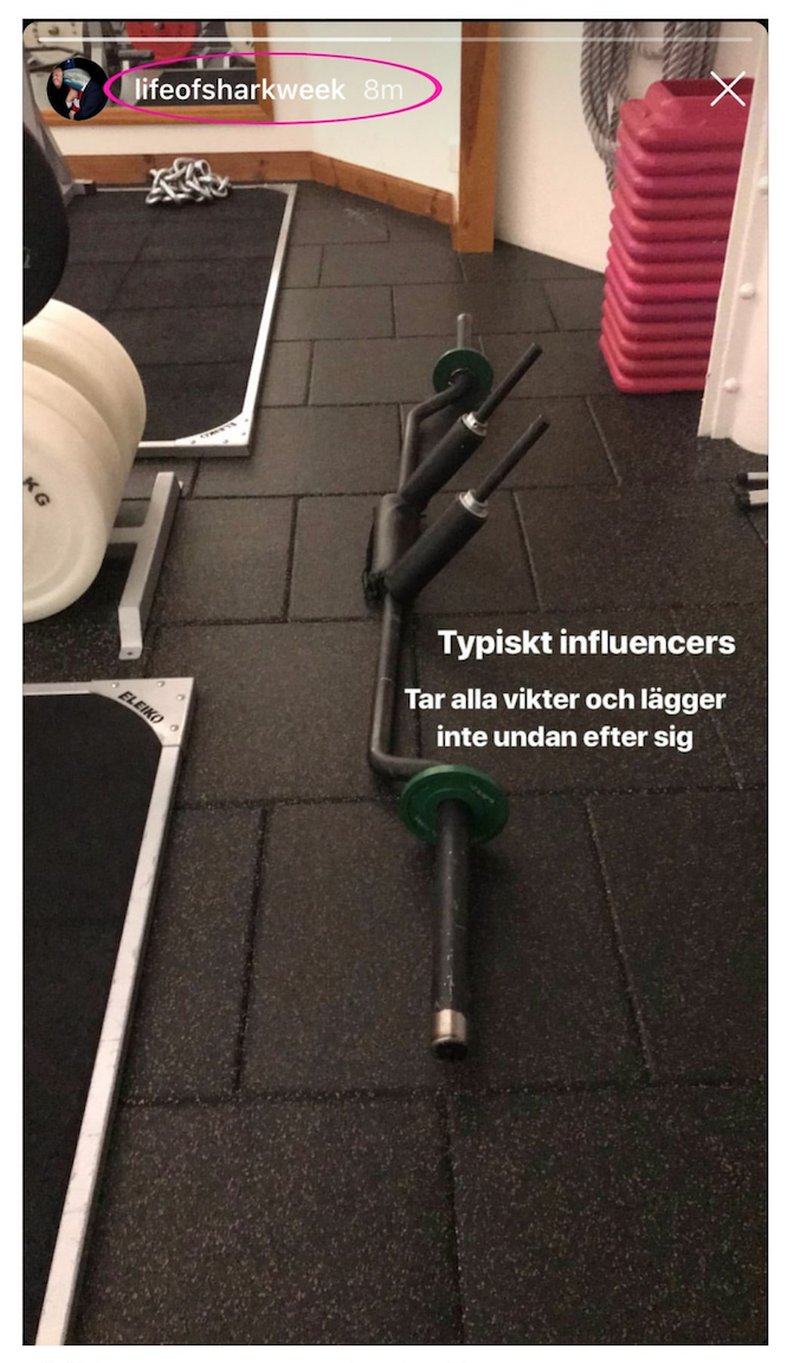 Bellas ex-pojkväns insta-story Bellas ex-pojkväns insta-story