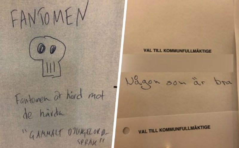 Knäppa valsedlar. Knäppa valsedlar.