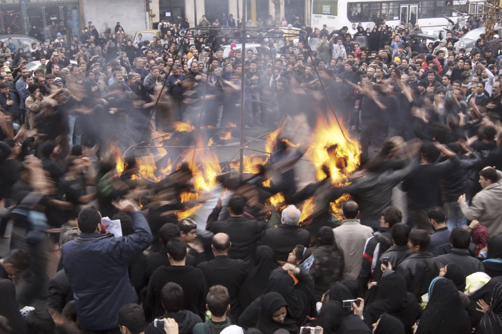 Konflikt, Mahmoud Ahmadinejad, Protester, Iran, Teheran