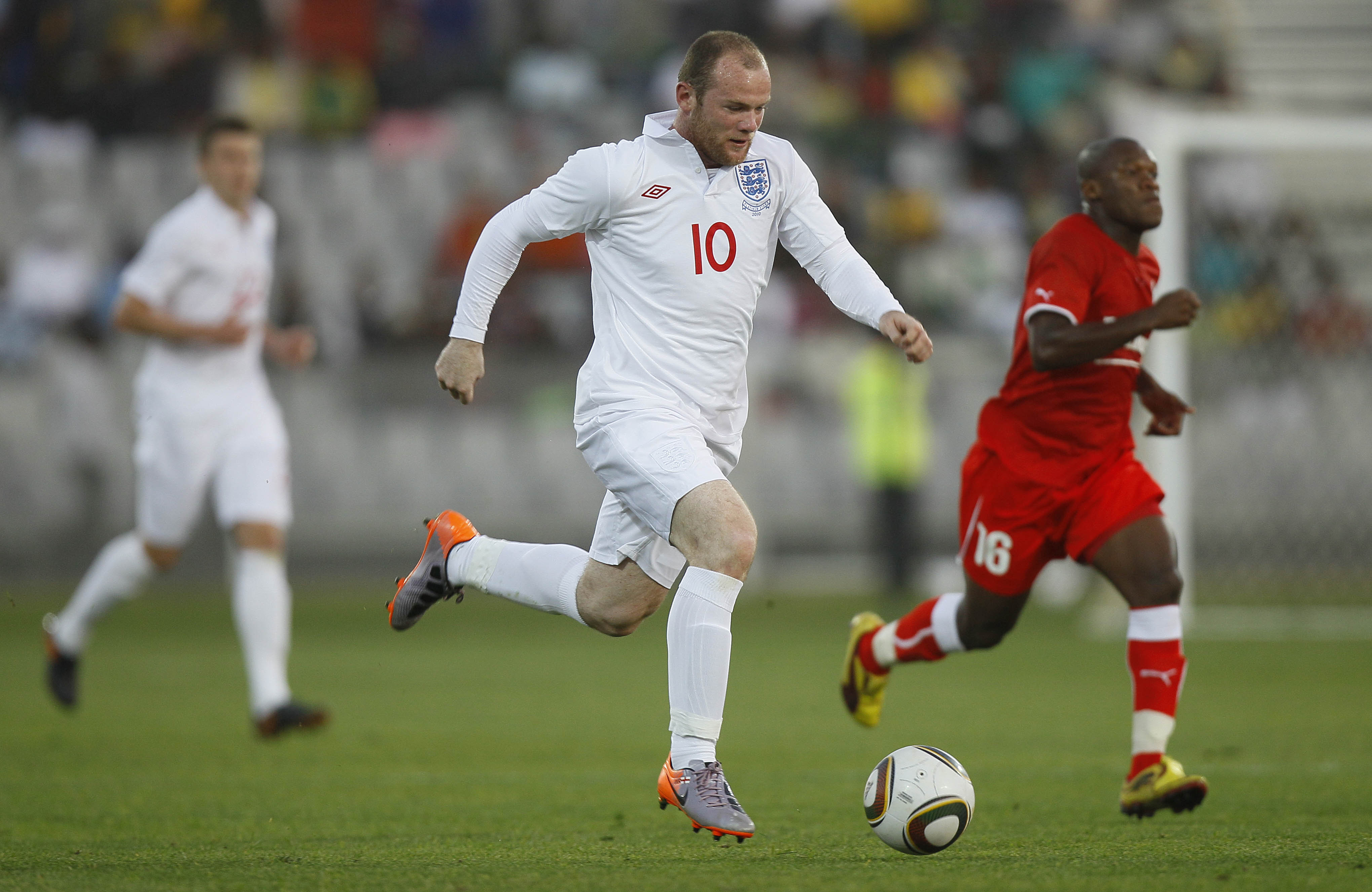 Wayne Rooney blev målskytt i genrepet.