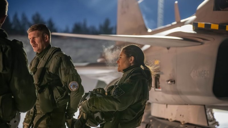 Två flygpass genomfördes under dagen, med landningar i Vidsel och Luleå.