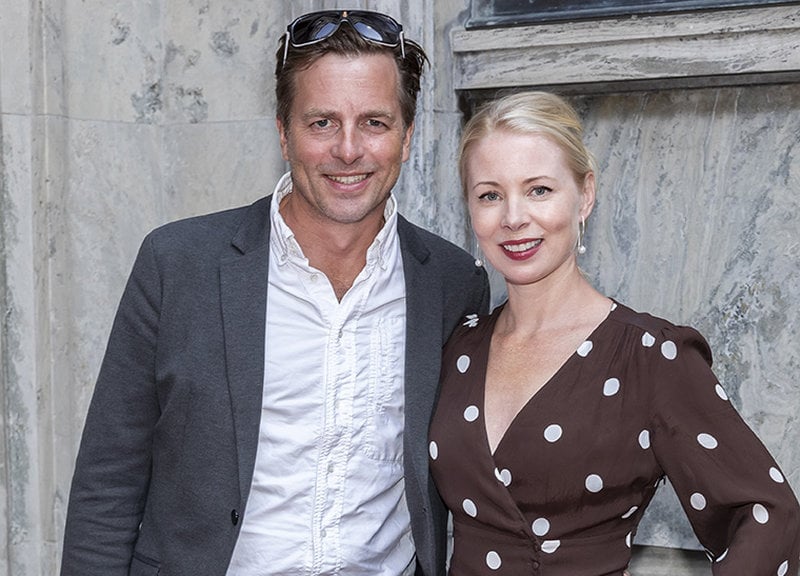 Christopher Wollter och Julia Dufvenius