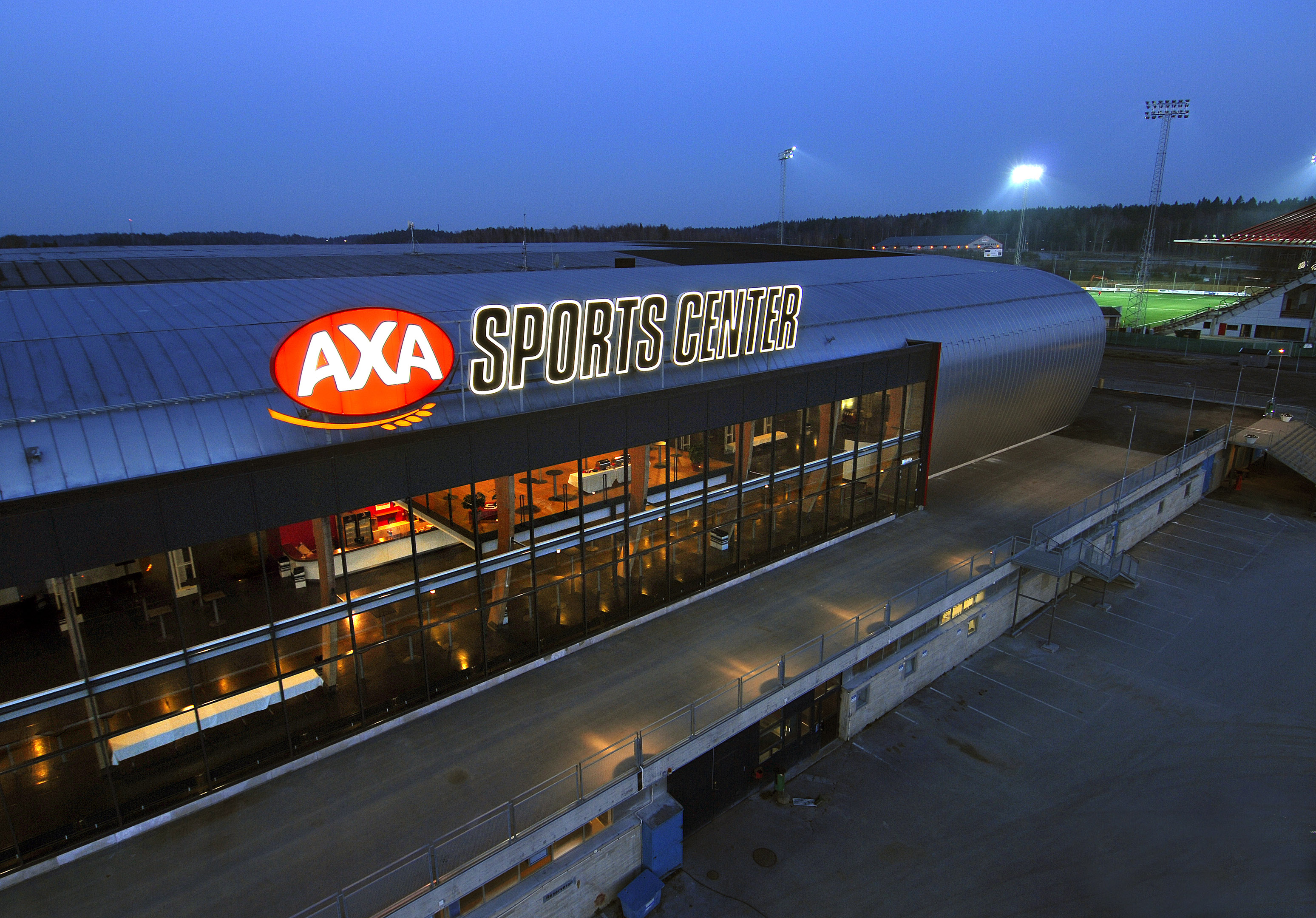 Axa Sports Center lär bli fullsatt under kvällens match mellan SSK och Mora.