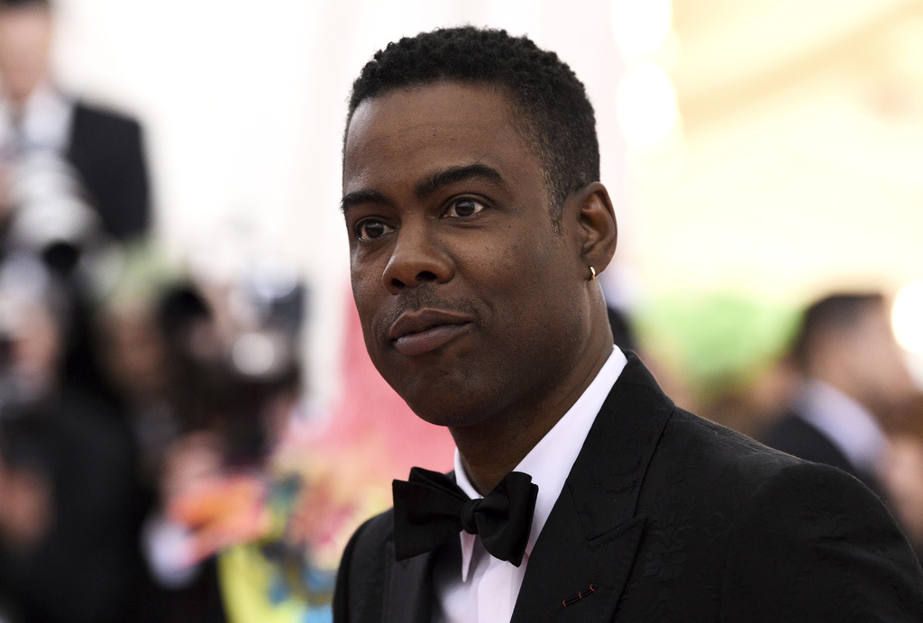 Comedian Chris Rock's adolescence is to be immortalized again in animated form on Paramount+.  Archive image.