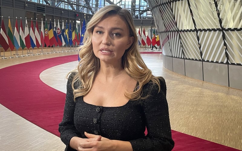 Busch är kritisk mot AI-verktyget på plattformen X. Foto: Wiktor Nummelin / TT Busch är kritisk mot AI-verktyget på plattformen X. Foto: Wiktor Nummelin / TT