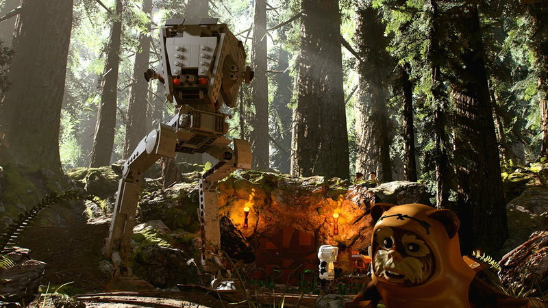En lång radda 'Star wars'-spel är under utveckling. Först ut är 'Lego star wars: The Skywalker saga'. Pressbild.