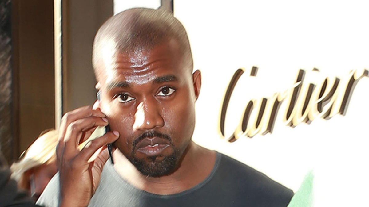 Den nyblivna pappan Kanye West shoppar loss på Cartier. 