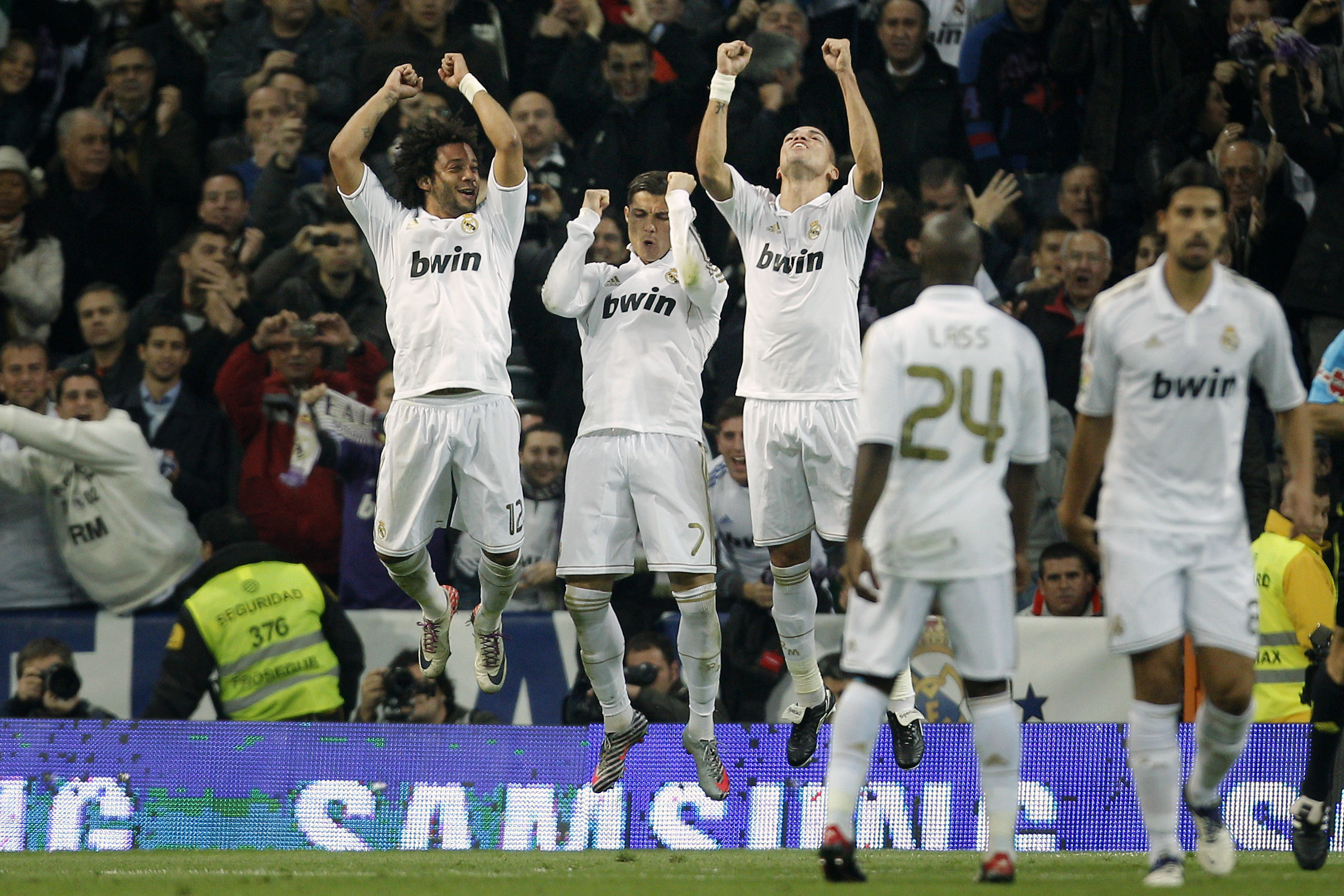 Real Madrid vann med 4-1.